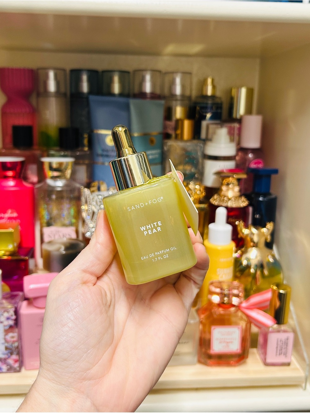 Sand + Fog White Pear perfume oil